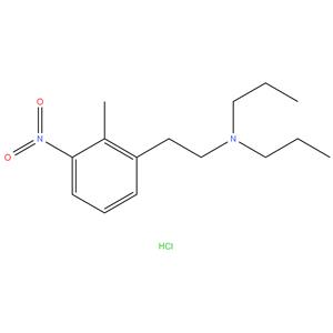 N-(2-Methyl-3-Nitrophenethyl) 
N-Propylpropane-1-Amine HCl