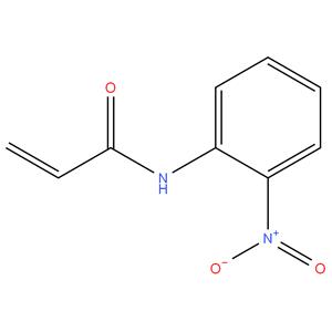 N- ( 2 - nitrophenyl ) acrylamide