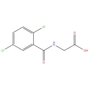 2-(2,5-dichlorobenzamido)acetic acid