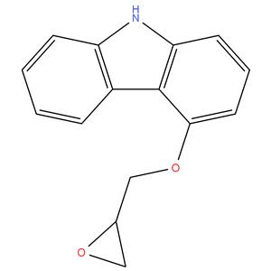 4 – (2 – Oxiranylmethoxy) – 9H –Carbazole