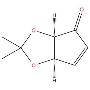 (3aR,6aR)-2,2-dimethyl-3aH-cyclopenta[d][1,3]dioxol-4(6aH)-one
