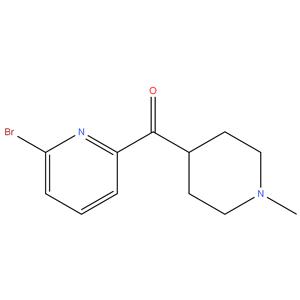 (6-bromopyridin-2-yl)(1-methylpiperidin-4-yl)methanone