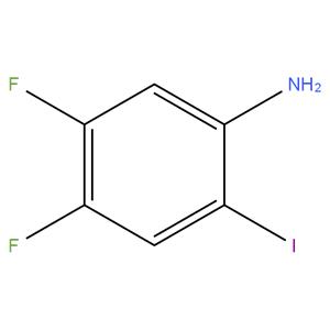 4,5-Difluoro-2-iodoaniline, 97%