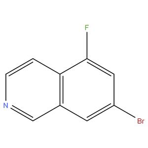 7-Bromo-5-fluoroisoquinoline