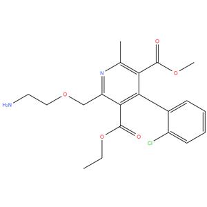 Amlodipine EP Impurity D
3-ethyl 5-methyl 2-((2-aminoethoxy)methyl)-4-(2-chlorophenyl)- 6-methylpyridine-3,5-dicarboxylate benzenesulfonate