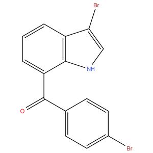 3-Bromo-7-(4-bromobenzoyl)indole