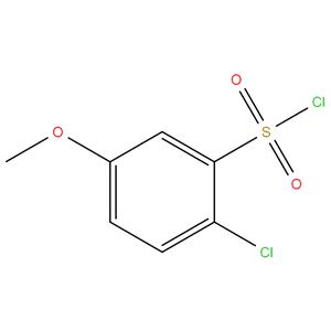2-Chloro-5-methoxy benzene sulfonyl chloride