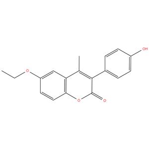 6-Ethoxy-3(4-Hydroxy Phenyl)-4-Methyl Coumarin