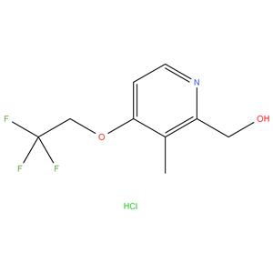 2-Hydroxy methyl-3-methyl-4-(2,2,2-trifluoroethoxy)pyridine hydrochloride