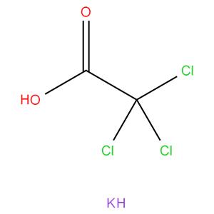 potassium 2,2,2 - trichloroacetate