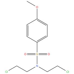 N, N Dichloroethyl-4-Methoxy Benzene Sulphonamide