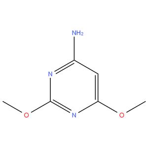 2,​6-​Dimethoxy-​4-
​aminopyrimidine