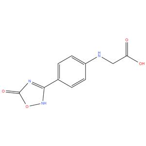 Glycine, N-(4-(2,5-dihydro-5-oxo-1,2,4-oxadiazol-3-yl)phenyl)