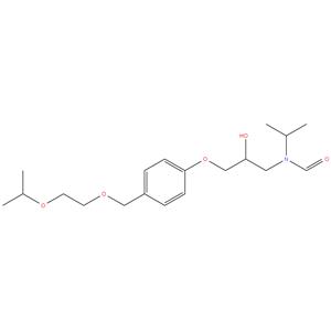 N-(2-hydroxy-3-(4-((2-isopropoxyethoxy)methyl)phenoxy)propyl) -N-isopropylformamide