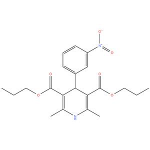 Dipropyl 2,6-dimethyl-4-(3-nitrophenyl)-1,4-dihydropyridine-3,5-dicarboxylate