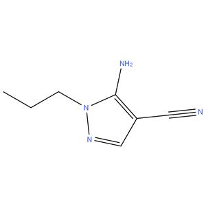 5-amino-1-propyl-1H-pyrazole-4-
carbonitrile