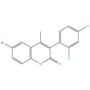 6-Bromo-3(2,4-Dichlorophenyl)-4-methylcoumarin