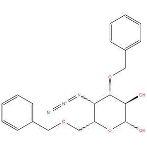 4-azido-4-deoxy-3,6-di-O-benzyl-D-galactopyranose