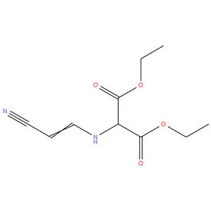 2-(2-Cyano-vinylamino)-malonic acid diethyl ester