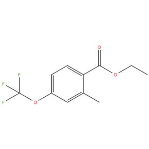 ethyl 2 - methyl - 4- ( trifluoromethoxy ) benzoate