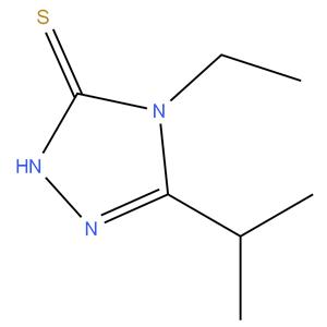 4 - ethyl - 5 - isopropyl - 4H - 1,2,4 - triazole - 3 - thiol