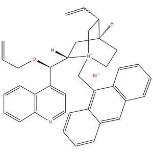 O-Allyl-N-(9-anthracenylmethyl)cinchonidinium bromide 
 (PTC catalys)