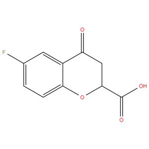 6-fluoro-4-oxo-3,4-dihydro-2H-chromene-2-carboxylic acid