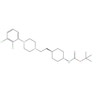 Tert-butyl-[(1r,4r)-4-(2-(4-(2,3-dichlorophenyl) piperazin-1-yl) ethyl] cyclohexyl)carbamate