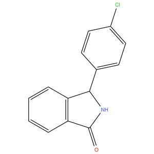 3-(4-Chlorophenyl)-1-isoindolinone
3-(p-Chlorophenyl)-phthalimidine; 3-(4- Chlorophenyl)isoindolinone; 3-(4-Chlorophenyl)-2,3-dihydro-1H- isoindol-1-one