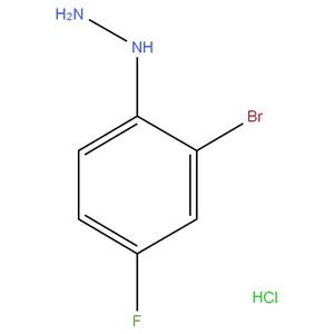 2-BROMO-4-FLUORO PHENYL HYDRAZINE HCl