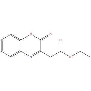 ethyl 2- ( 2 - oxo - 2H - benzo [ b ] [ 1,4 ] oxazin - 3 - yl ) acetate