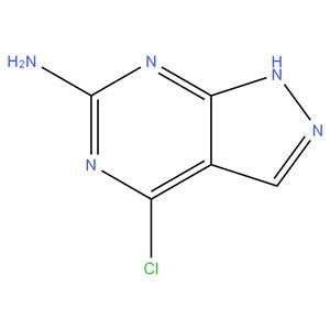 4-Chloro-1H-pyrazolo[3,4-d]pyrimidin-6-ylamine