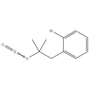 1-bromo-2-(2-isocyanato-2-methylpropyl)benzene