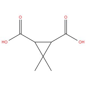 3,3-dimethylcyclopropane-1,2-dicarboxylic acid