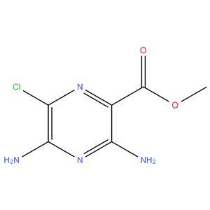 Methyl 3,5-Diamino-6-chloropyrazine-2-carboxylate