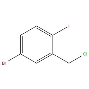4-Bromo-2-(chloromethyl)-1-iodobenzene