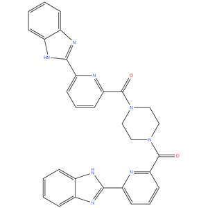 piperazine-1,4-diylbis((6-(1H-benzo[d]imidazol-2-yl)pyridin-2-yl)methanone)