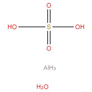 Aluminium sulphate hydrate