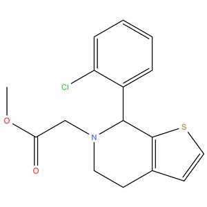 Methyl 2-(2-Chlorophenyl)-2-(4,5-dihydrothieno[2,3-c]pyridin-6(7H)-yl)acetate