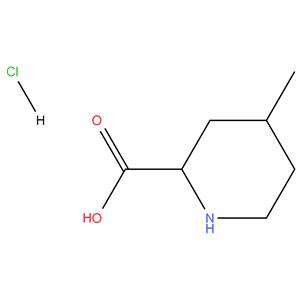 4 - methylpiperidine - 2 - carboxylic acid hydrochloride