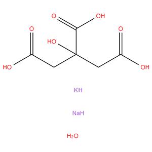 Potassium sodium hydrogen citrate