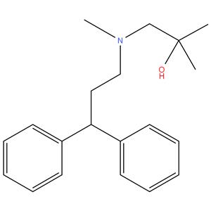 1-[(3,3-Diphenyl-propyl)-methyl-amino]-2-methyl-propan-2-ol