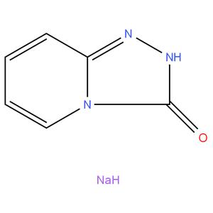 1,2,4-Triazolo(4,3-A)pyridin-3(2H)-one sodium salt