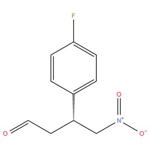 3-(4-fluorophenyl)-4-nitrobutanal