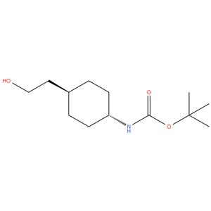 Trans-1-(boc-amino)-4-(2-hydroxyethyl) cyclohexane