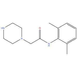 Ranolazine Related Compound C
1-[(2,6-dimethylphenyl)aminocarbonylmethyl]piperazine