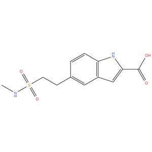 5-[2-(methylsulfamoyl)ethyl]-1H-indole-2-carboxylic acid