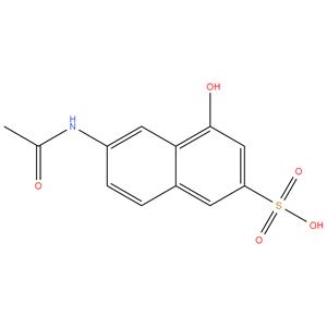 6-Acetamido-4-hydroxy-2-naphthalenesulfonic acid
