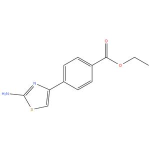 4-(2-Aminothiazol-4-yl)benzoic acid 
ethyl ester