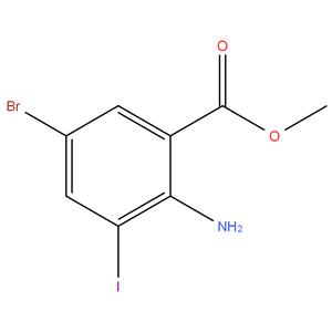 Methyl 2-amino-5-bromo-3-iodobenzoate